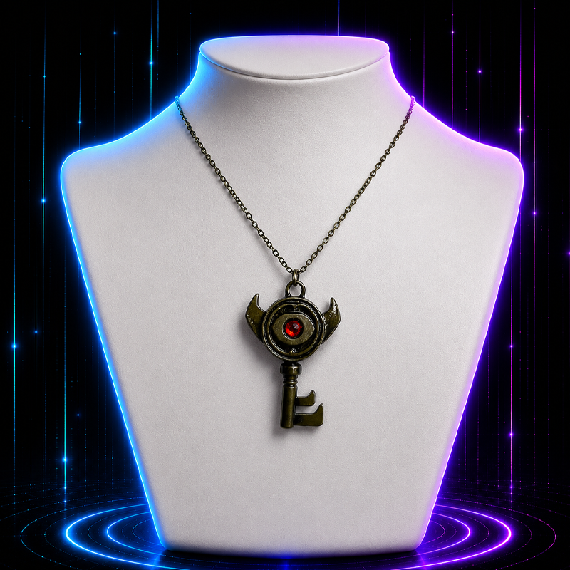 Dungeon Master Boss Key Gaming Necklace