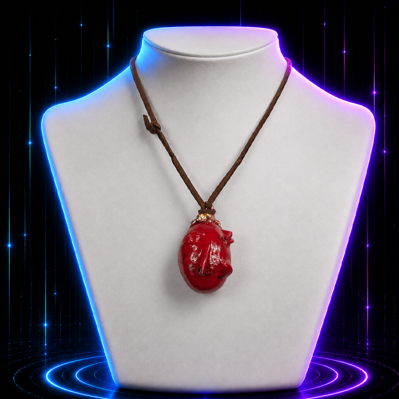 Crimson Fate Idol Anime Necklace