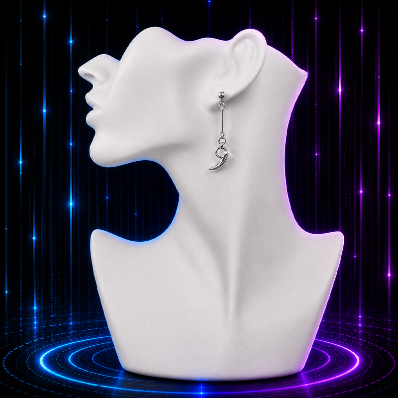 Dangle Serpent Anime Earrings