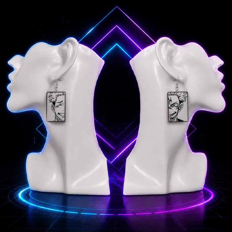 Dual Vessel Anime Earrings