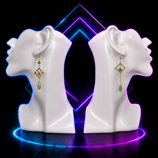 Elemental Power Gaming Earrings