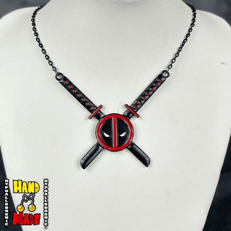 Masked Mercenary Sword Necklace