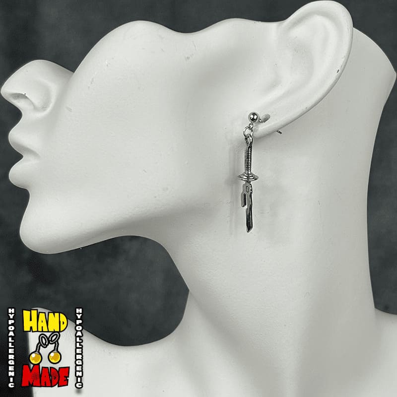 Heavenly Spear Anime Earrings
