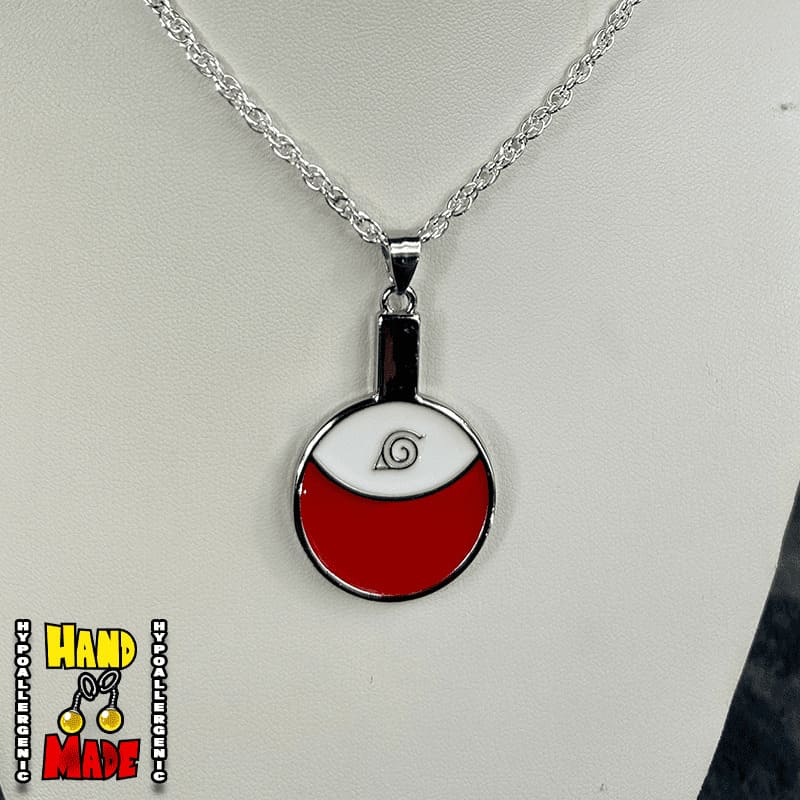 Shadow Leaf Symbol Anime Necklace