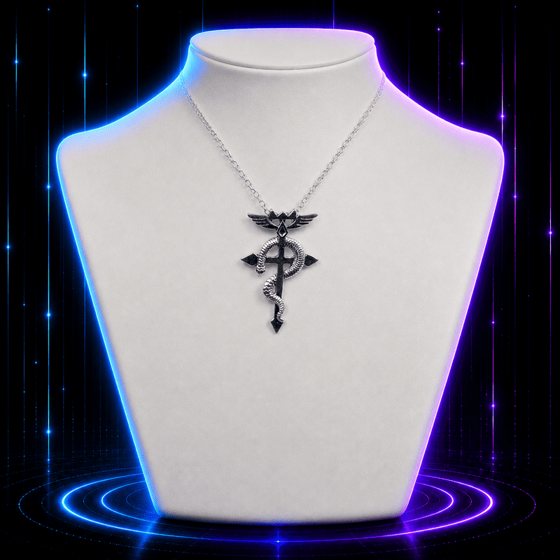 Alchemist Transmutation Circle Anime Necklace
