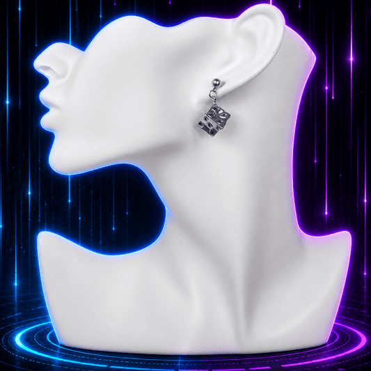 Arcane Seal Cube Anime Earrings