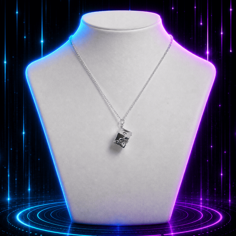 Arcane Seal Cube Anime Necklace
