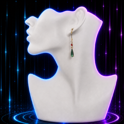 Dangling Teardrop Earrings