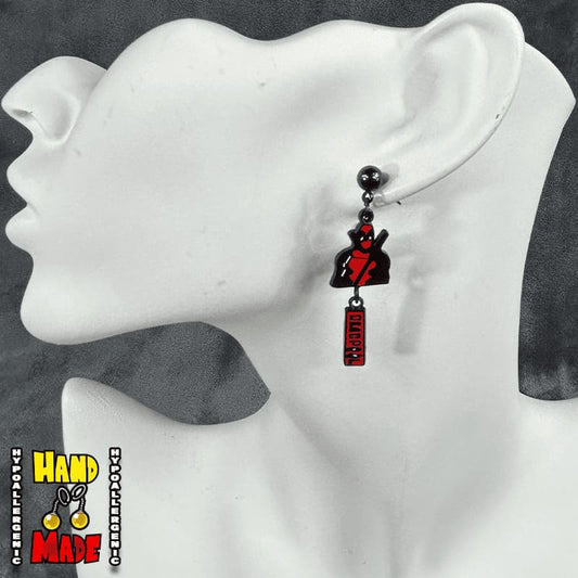 Masked Merc Layered Movies Earrings