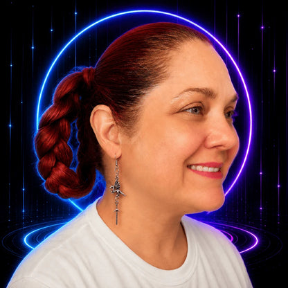 Dragon Sword Gaming Earrings