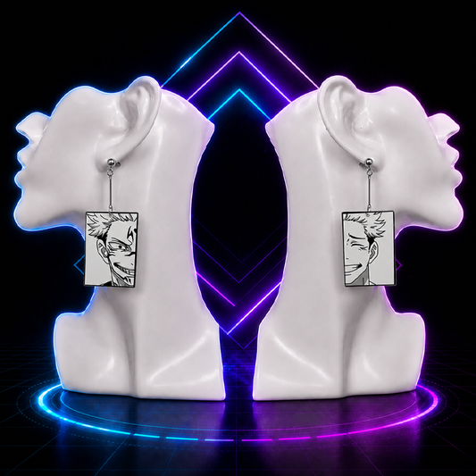 Dual Vessel Anime Earrings