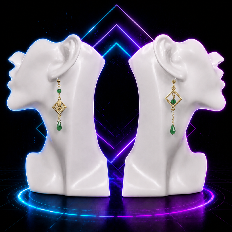 Elemental Power Gaming Earrings