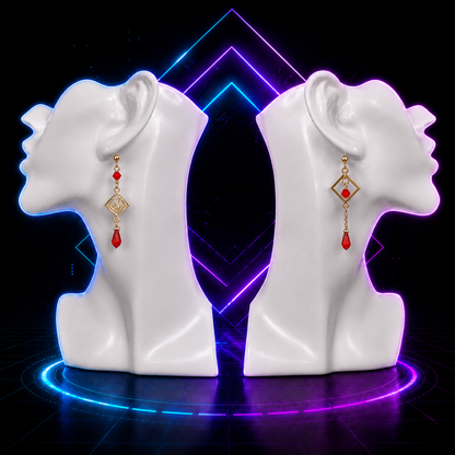 Elemental Power Gaming Earrings