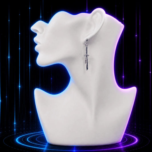 Heavenly Spear Anime Earrings