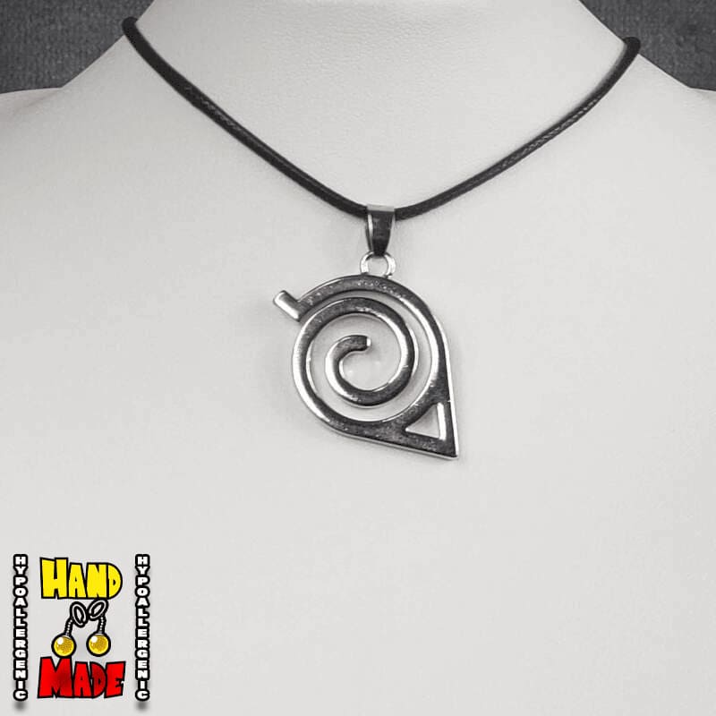Spiral Leaf Anime Necklace