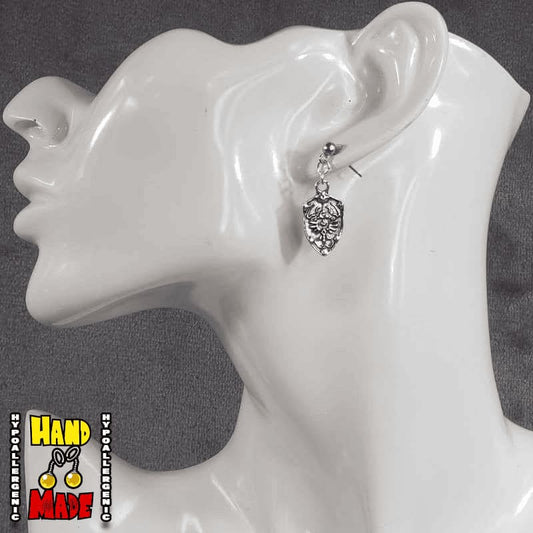 Hero Shield Gaming Earrings