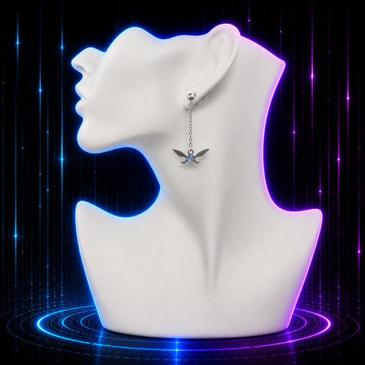 Jeweled Fairy Gaming Earrings