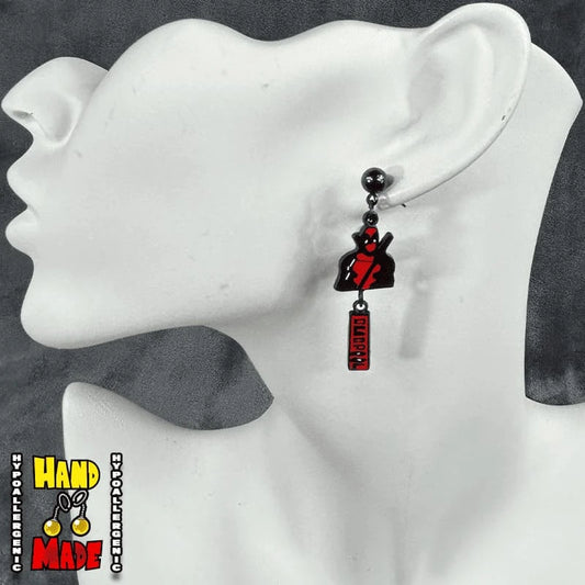 Masked Merc Layered Movies Earrings