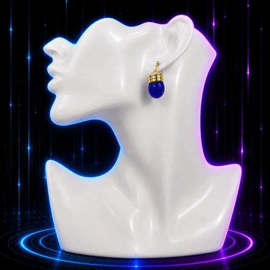 Midnight Orb Anime Earrings