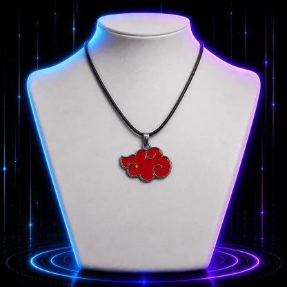 Red Cloud Anime Necklace
