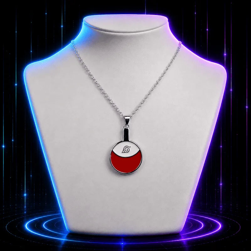 Shadow Leaf Symbol Anime Necklace