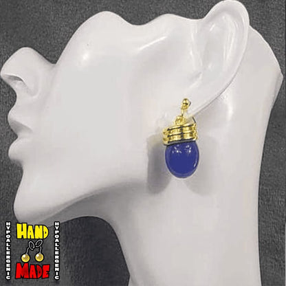 Midnight Orb Anime Earrings