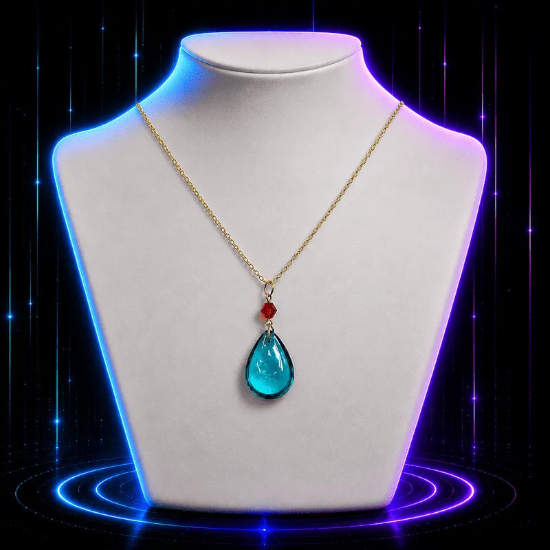 Teardrop Anime Necklace