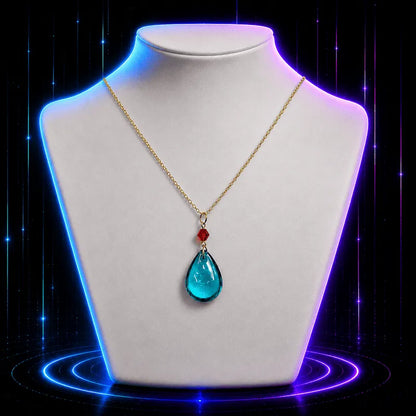 Teardrop Anime Necklace