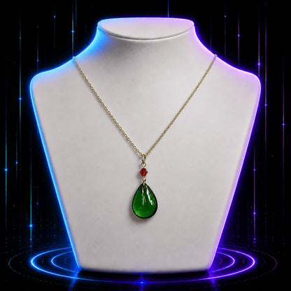 Teardrop Anime Necklace