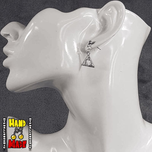 Sacred Triangle Gaming Earrings