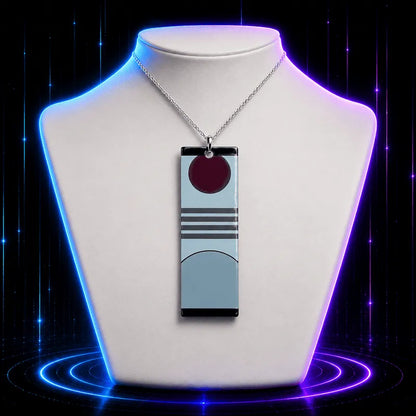 Triple Dawn Hanafuda Anime Necklace