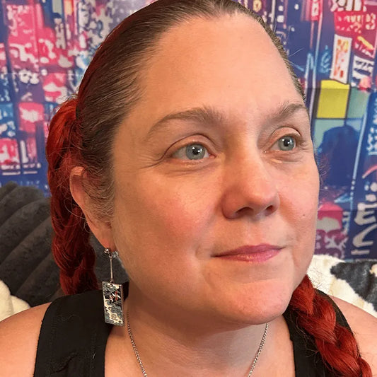 Windmills Hanafuda Anime Earrings